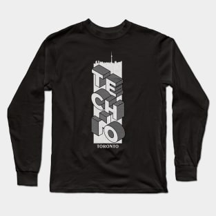 Techno Toronto Long Sleeve T-Shirt